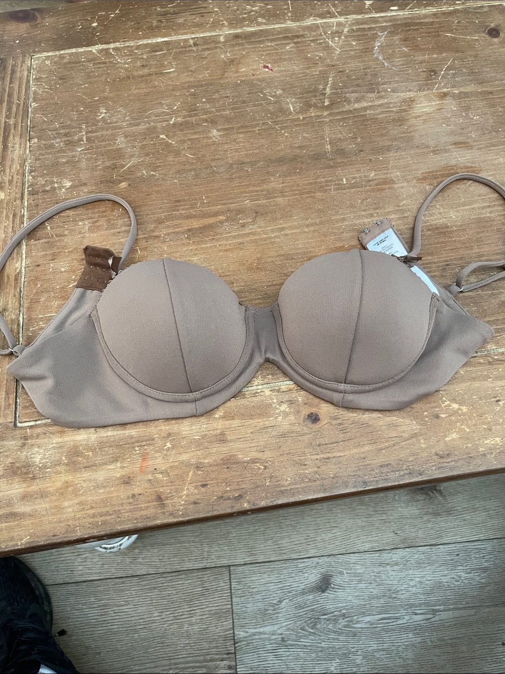 LPA Taupe Strapless Convertible Bra